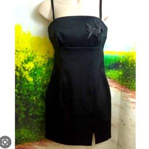 Hugo Buscati Collection Dragonfly Dress Black Mini